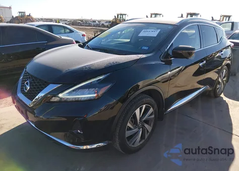2019 Nissan Murano Sl z USA, uszkodzony, nr VIN 5N1AZ2MJ2KN102507